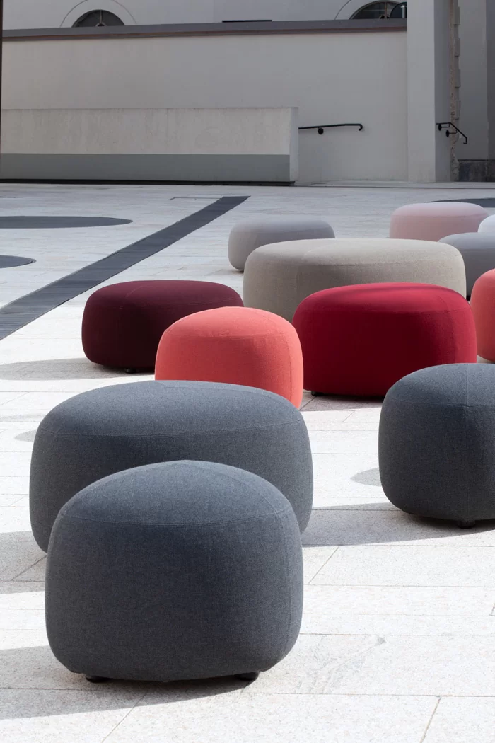 KIPU ED03 large outdoor ottoman 130x130 H36 Lapalma