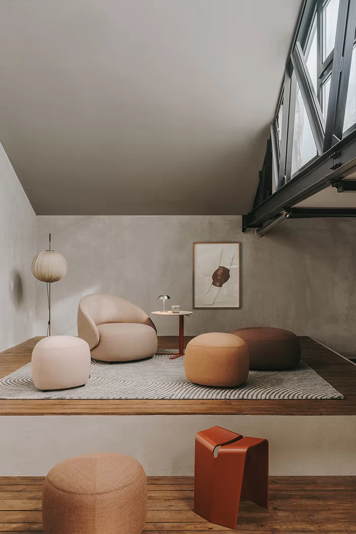 KIPU D03 | Large pouf: 130x130 H36 - Lapalma KIPU D03 | Large pouf: 130x130 H36 - Lapalma