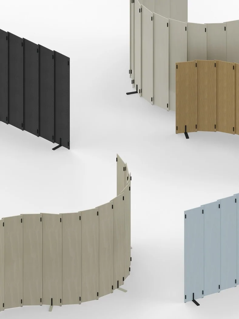 WOD - modular space divider by Lapalma
