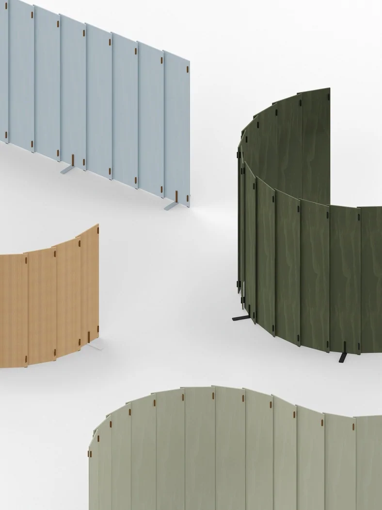WOD - modular space divider by Lapalma
