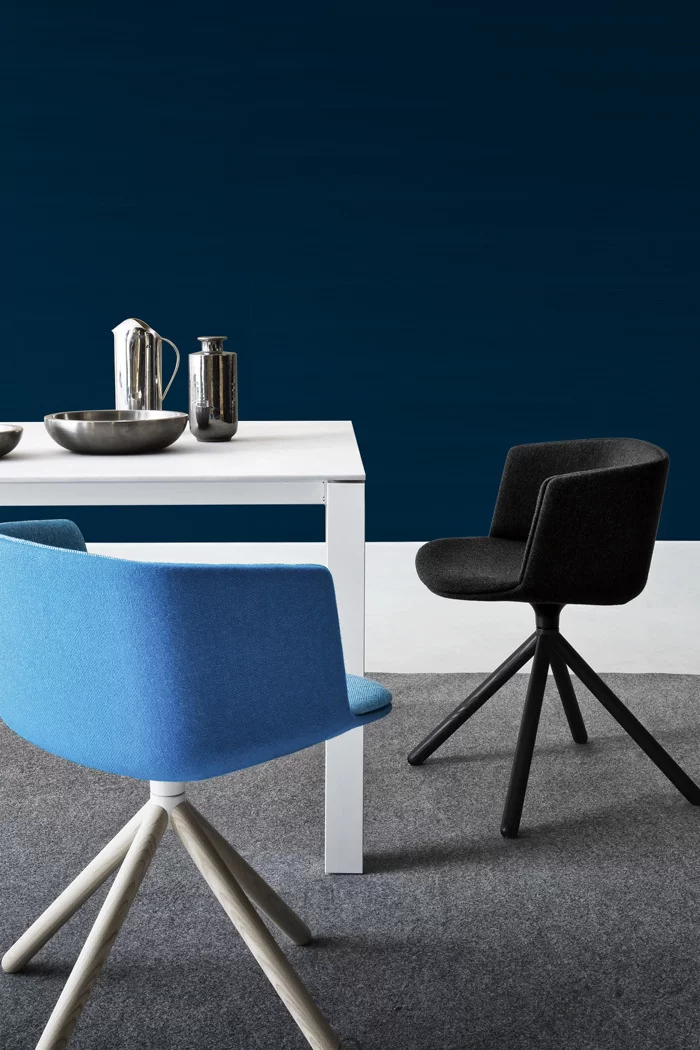 CUT S186-187 | Office chair: Height-adjustable, on castors - Lapalma