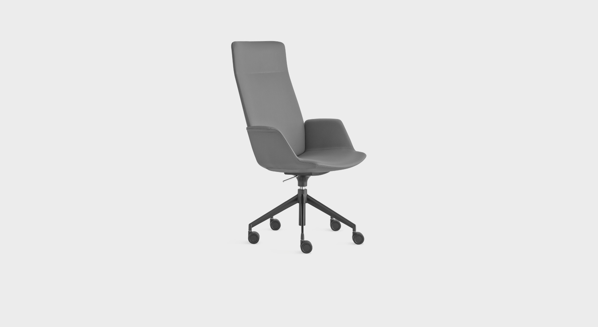 Uno S253 Office Chair Pyramidal Base With Headrest Lapalma