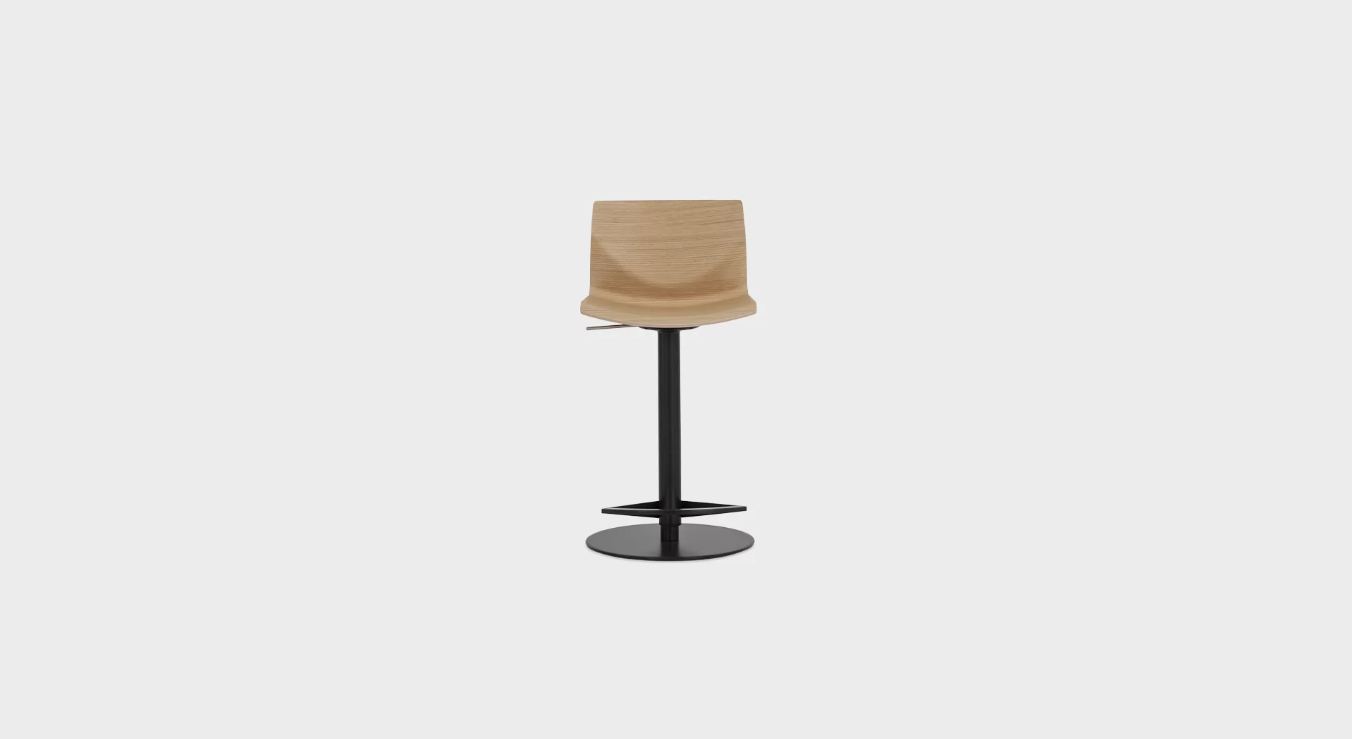 KAI S39 | Ergonomic bar stool: height-adjustable H54 ÷ 79