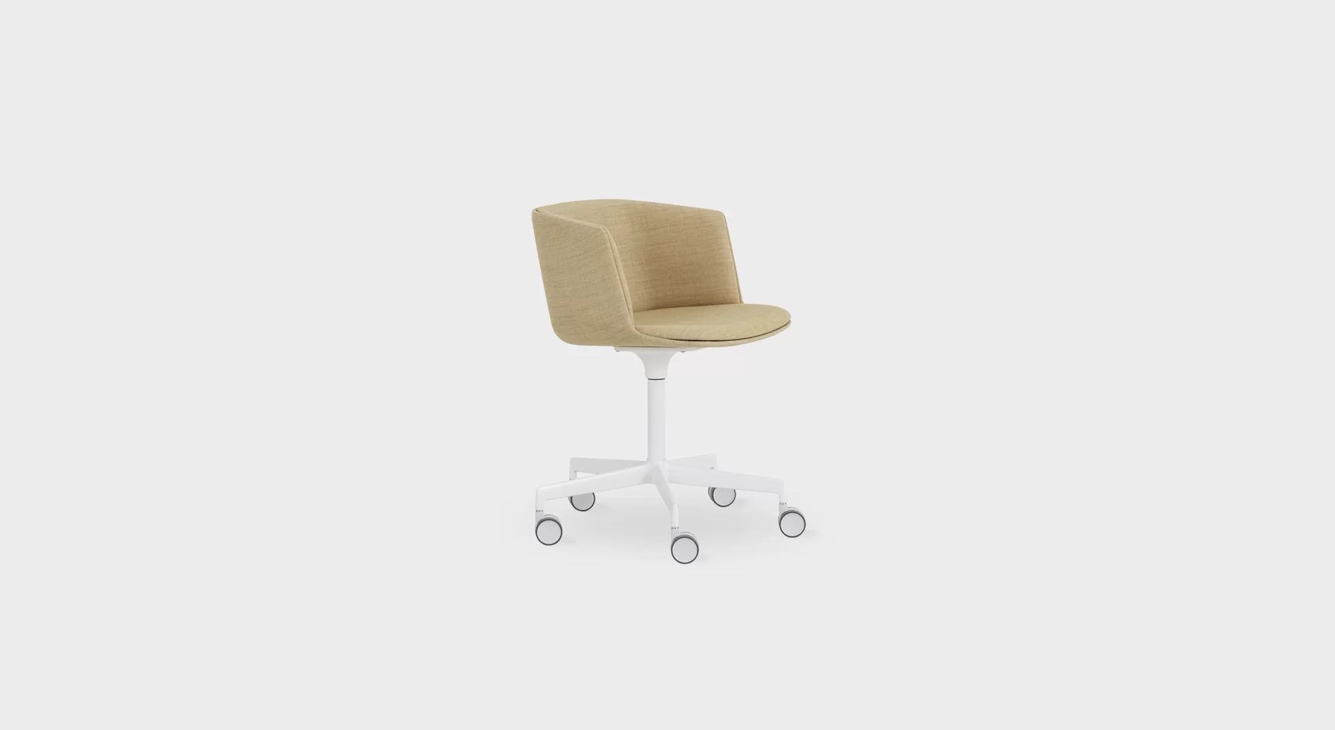 CUT S186-187 | Office chair: Height-adjustable, on castors - Lapalma