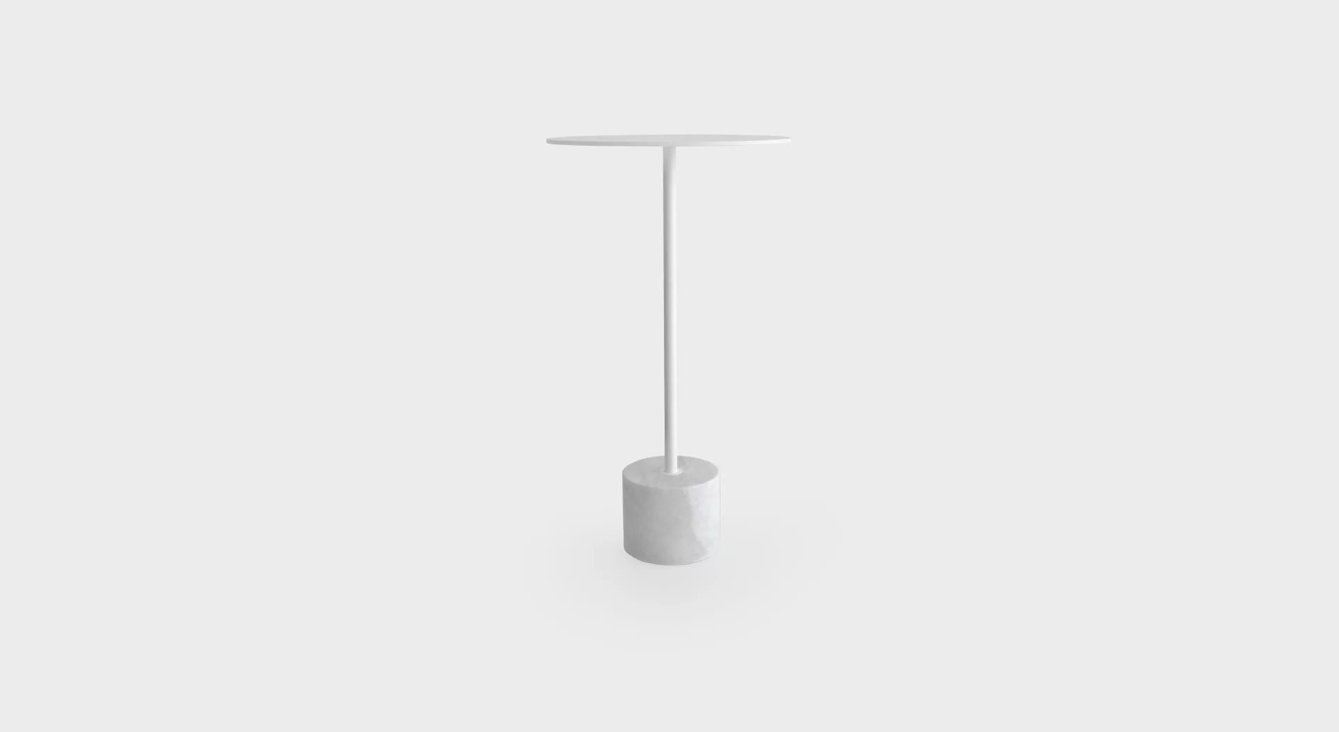 JEY EP383: outdoor high table H105 with concrete or marble base