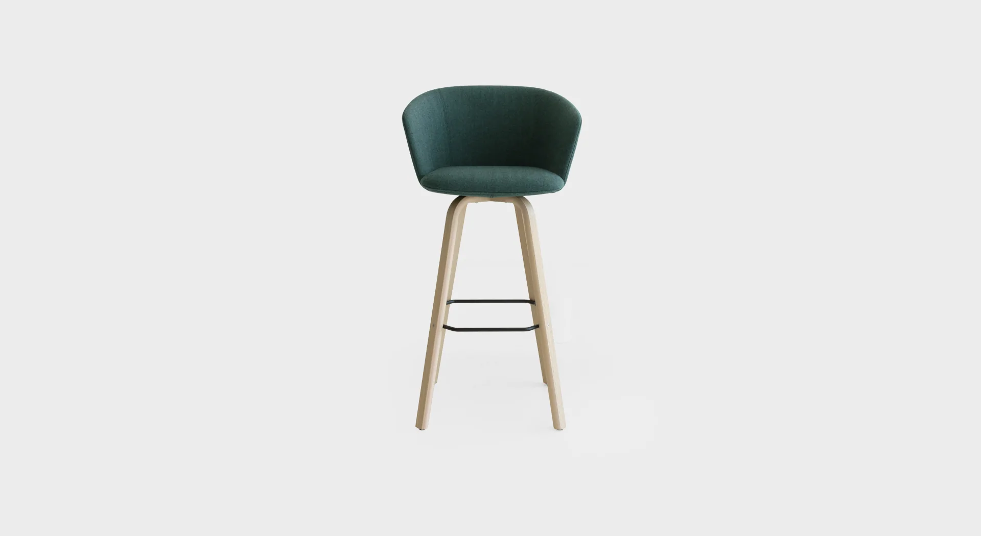 GLOVE upholstered stool h75 with wooden legs - LapalmaGLOVE upholstered stool h75 with wooden legs - Lapalma GLOVE upholstered stool h75 with wooden legs - LapalmaGLOVE upholstered stool h75 with wooden legs - Lapalma