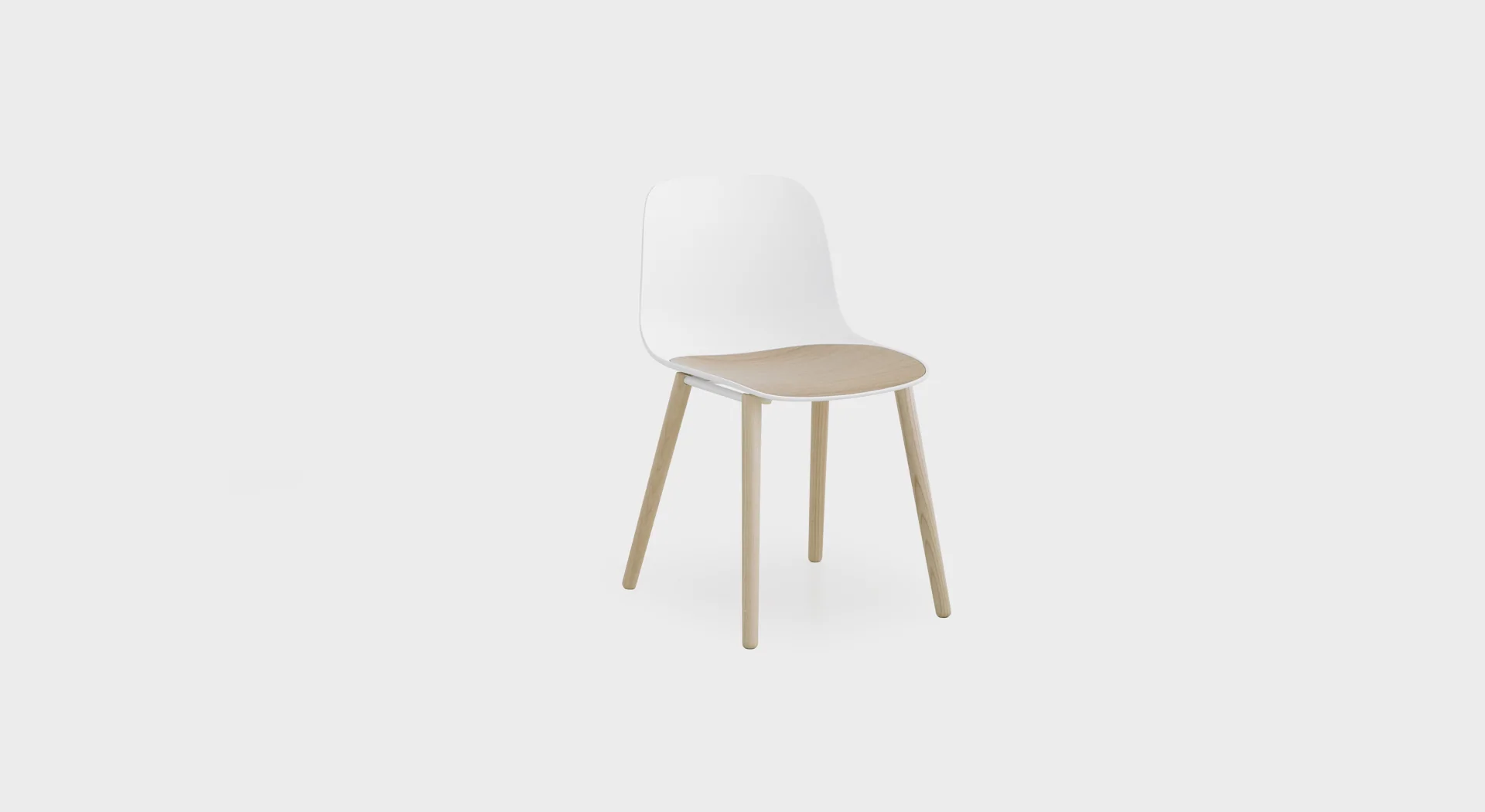 SEELA S313 | Chair for the home: Customisable, with wood legs