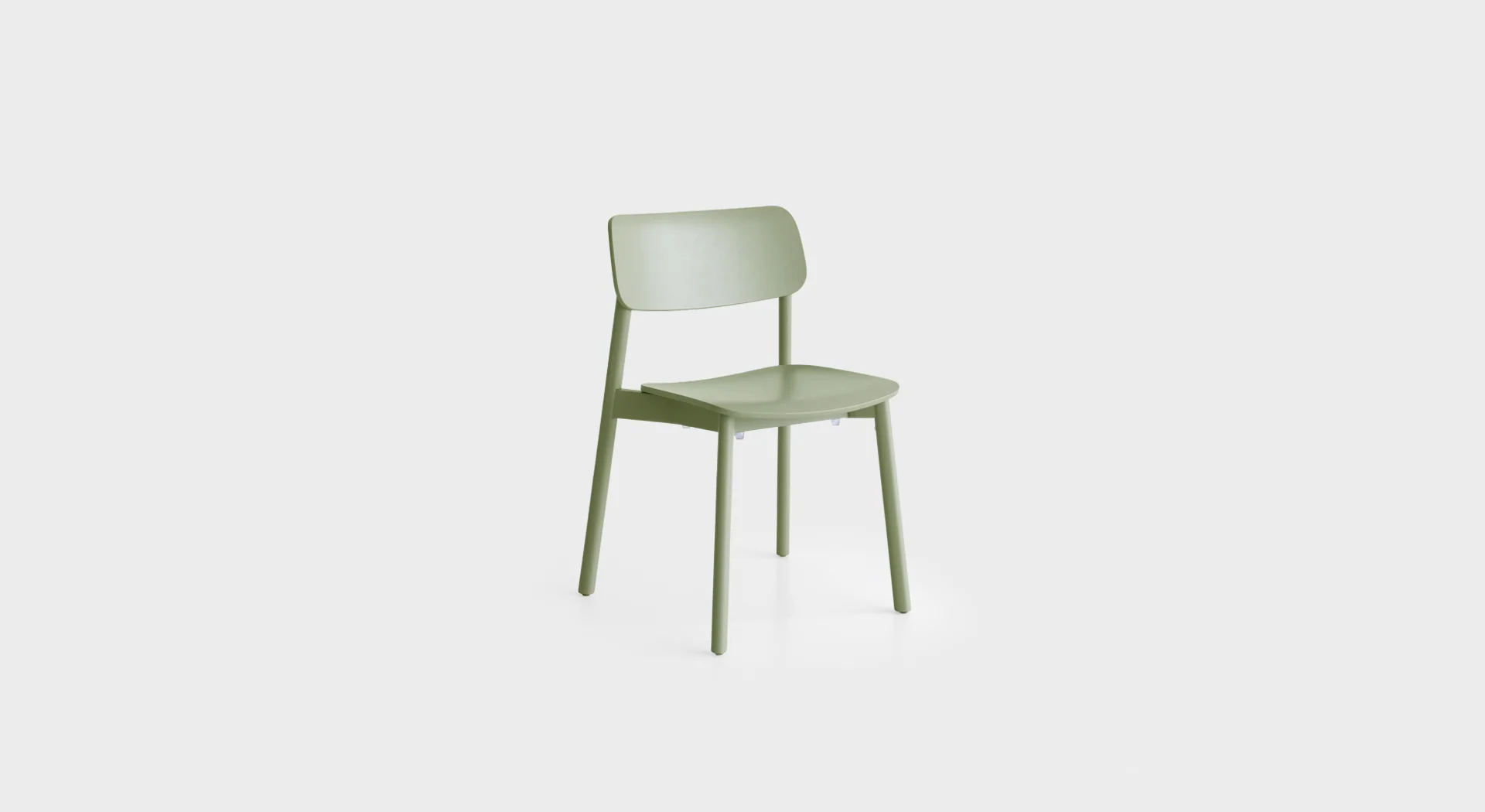 OIVA S370: ash wood stackable chair - Lapalma