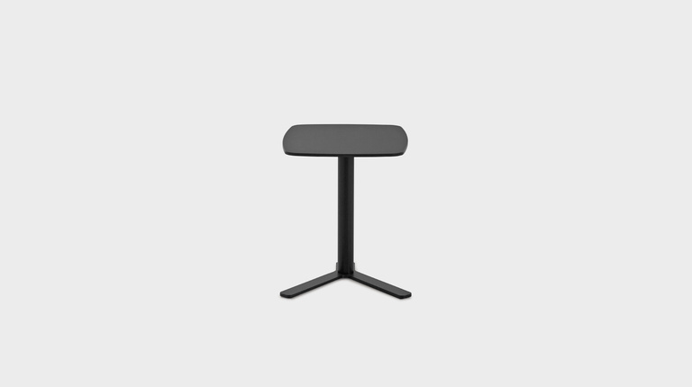 YO ET80_E: rechteckiger Terrassentisch mit abgerundeten Seiten und Y