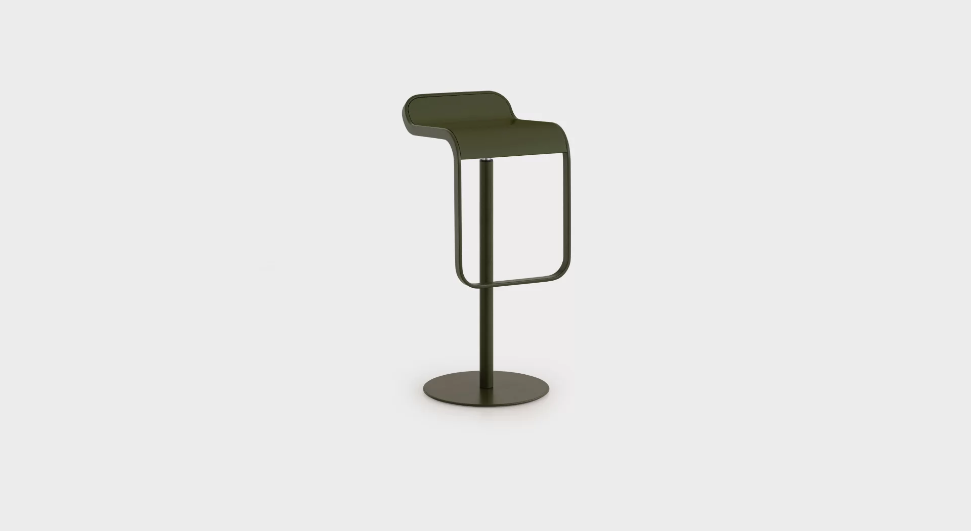 LA PALMA ファルダ LEM S81 Fixed stool: Powder-coated frame H80 - Lapalma